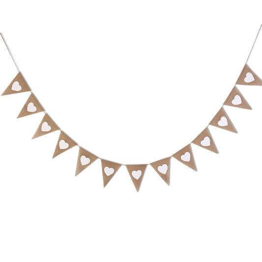 Banderines de corazón