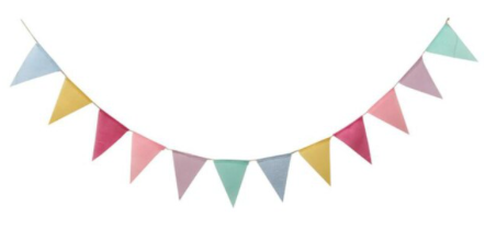 Banderines de colores