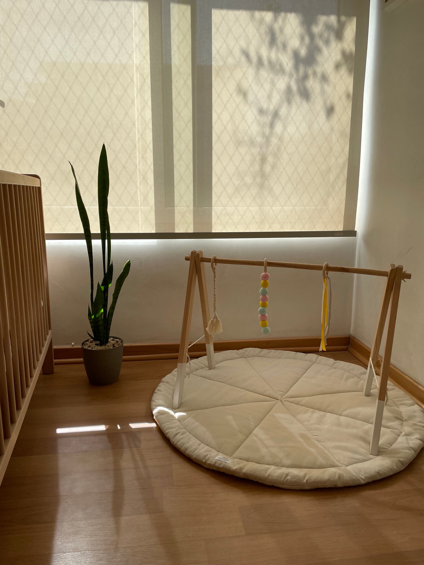 PACK Gimnasio de madera + Playmat