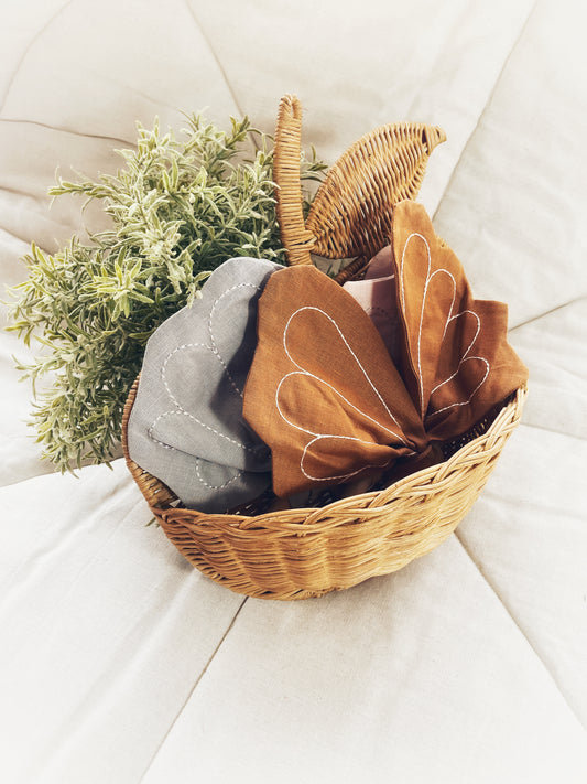 Canasto Manzana de mimbre