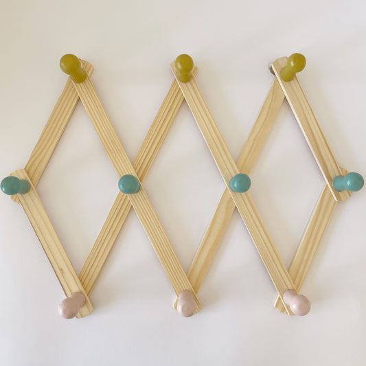 Perchero acordeón colores