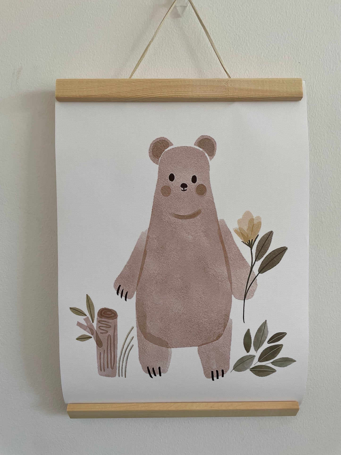 Poster acuarela Oso