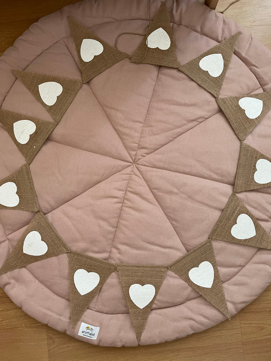 Banderines de corazón